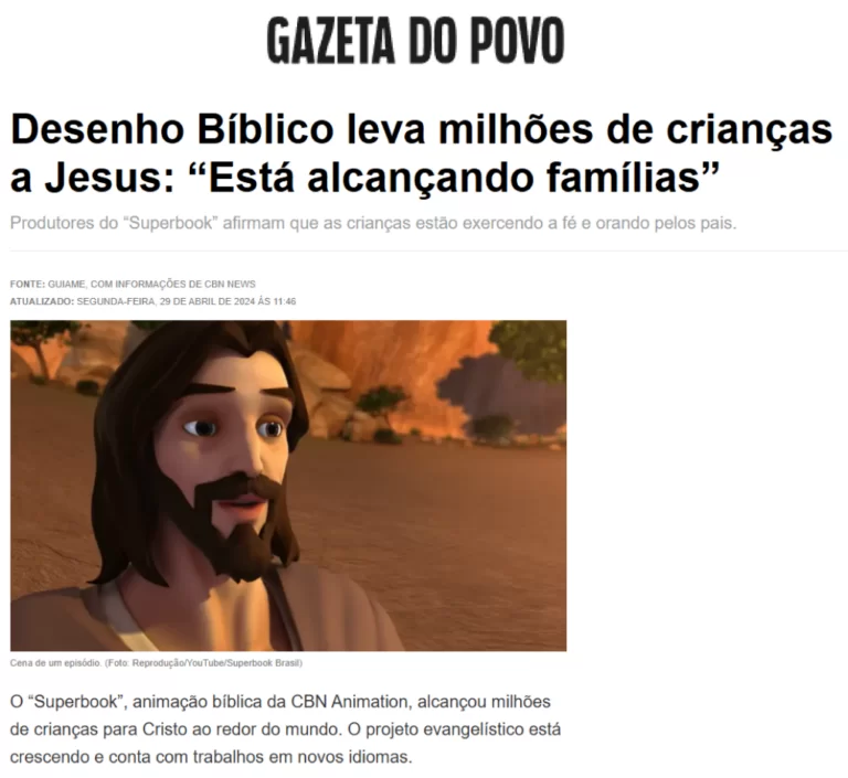 Outra reportagem sobre a Cristoflix